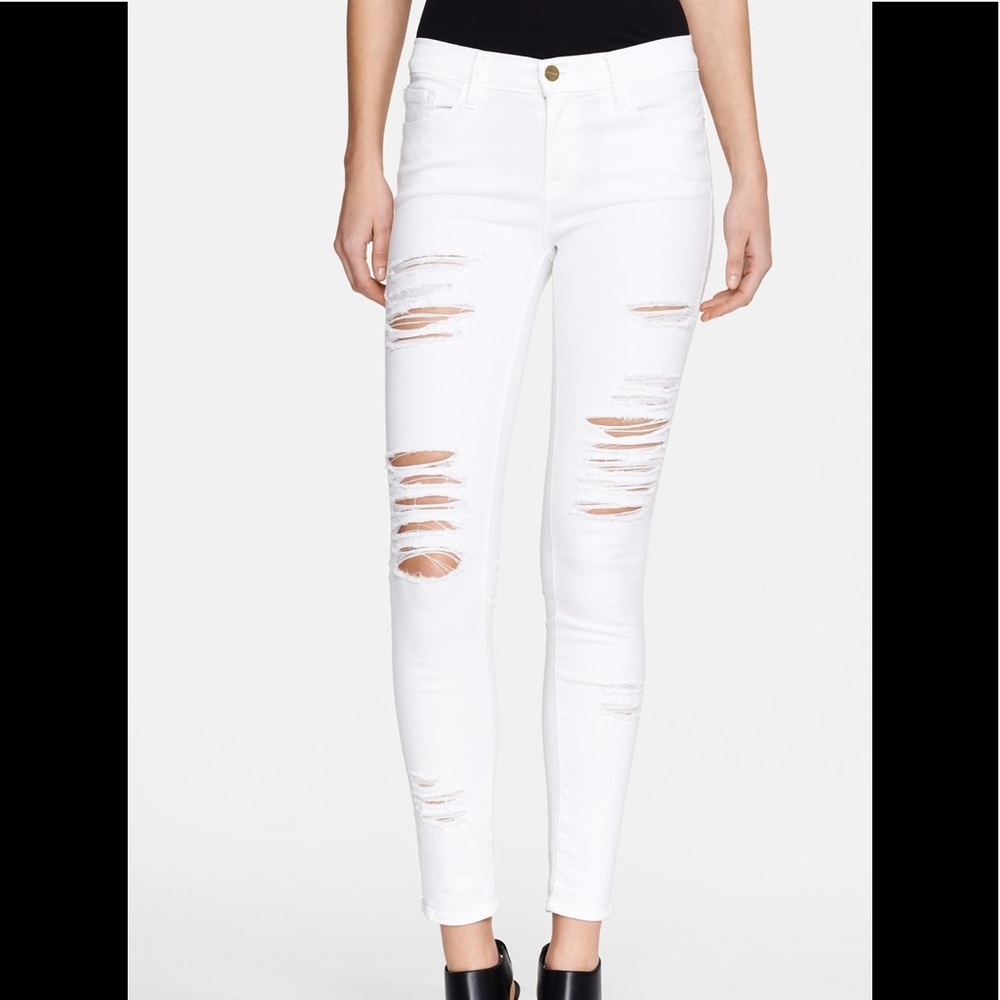 Frame denim skinny jeans